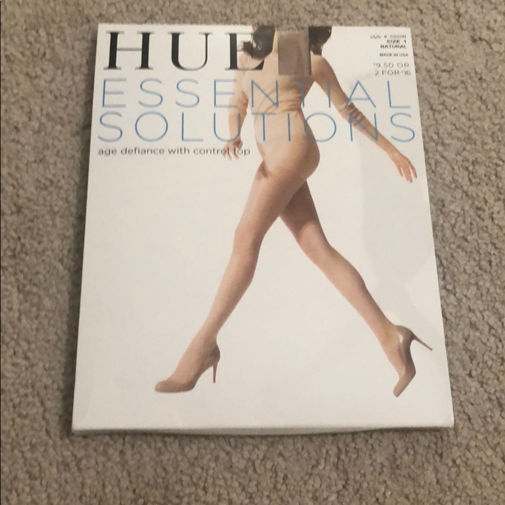 - $5 with bundle 
Hue essential solutions tights